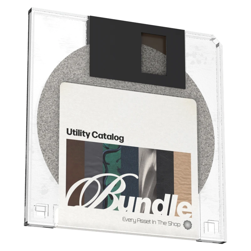 Utility Catalog floppy disk cover
