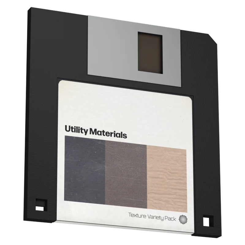 Utility Materials floppy disk cover