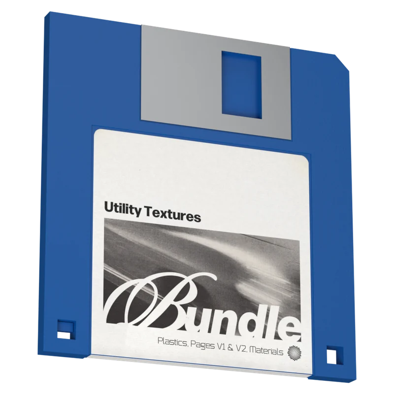 Utility Textures floppy disk cover